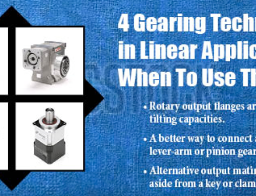 WATCH WEBINAR – 4 Gearing Technologies in Linear Applications