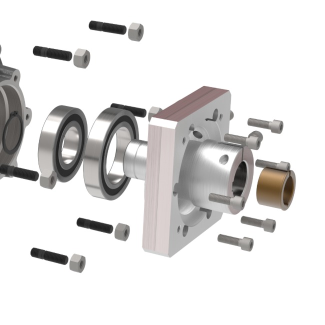 GearSync's keyless clamping method avoids keyway shearing