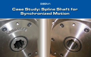 Spline Shafts - how to synchronize motion